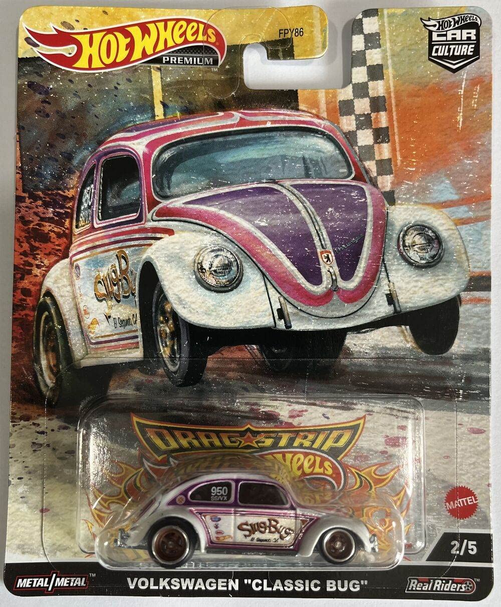 Hot Wheels Car Culture 2022 Dragstrip Demons Complete Bundle of 5 Die‑Cast Vehicles, 1:64 Scale, FPY86-957R, Ages 3+