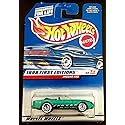 Hot Wheels - 1998 First Editions - Jaguar XK8 - #5 of 40 Cars - Green custom Paint - Collector #639 - Limited Edition - Collectible