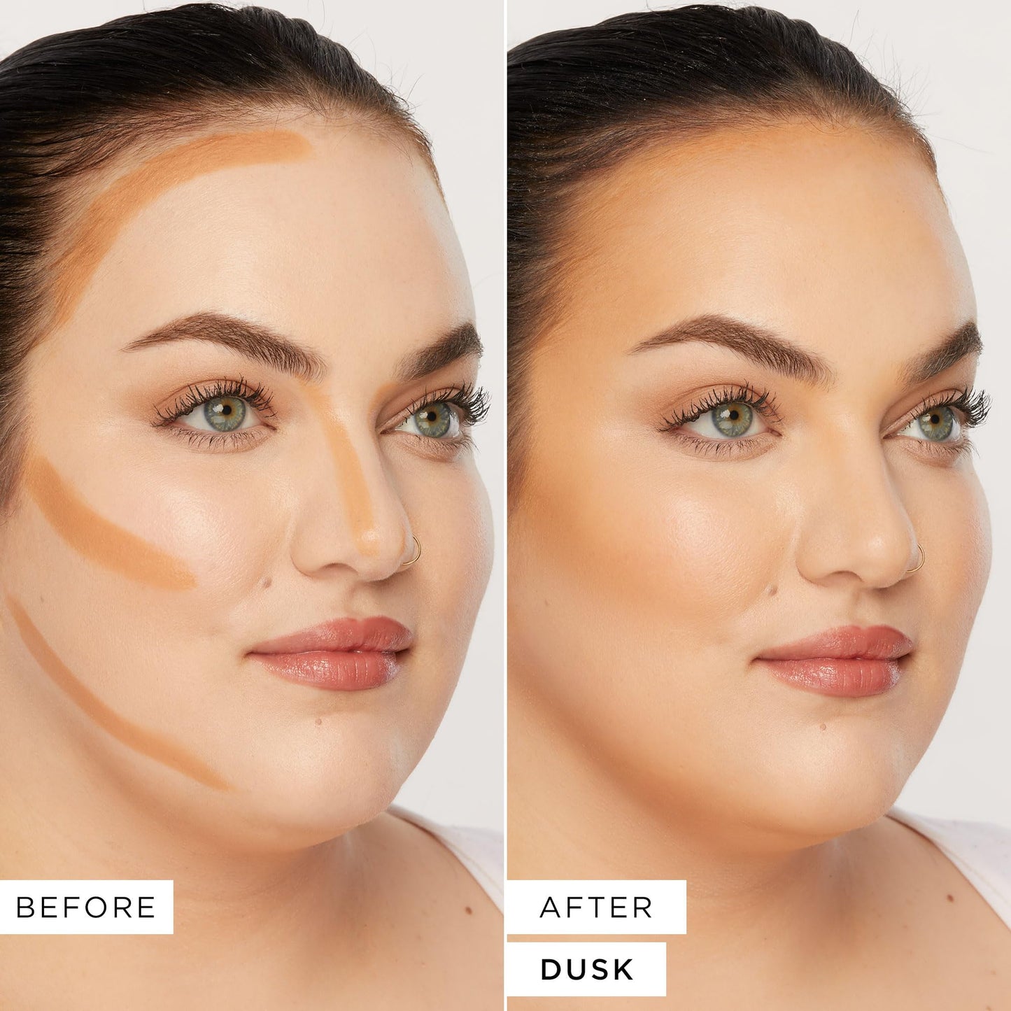 tarte maneater silk stick bronzer - Buildable Lightweight Cream Bronzer, Natural Matte Finish, Vegan & Cruelty-Free, full size, dusk