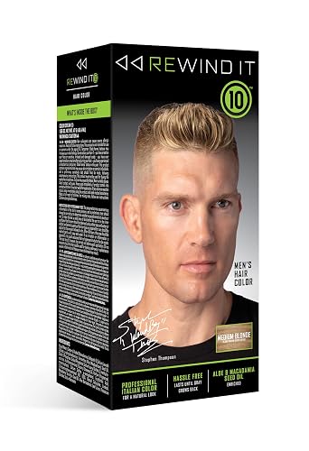 REWIND IT 10 Medium Blonde Men's Hair Color