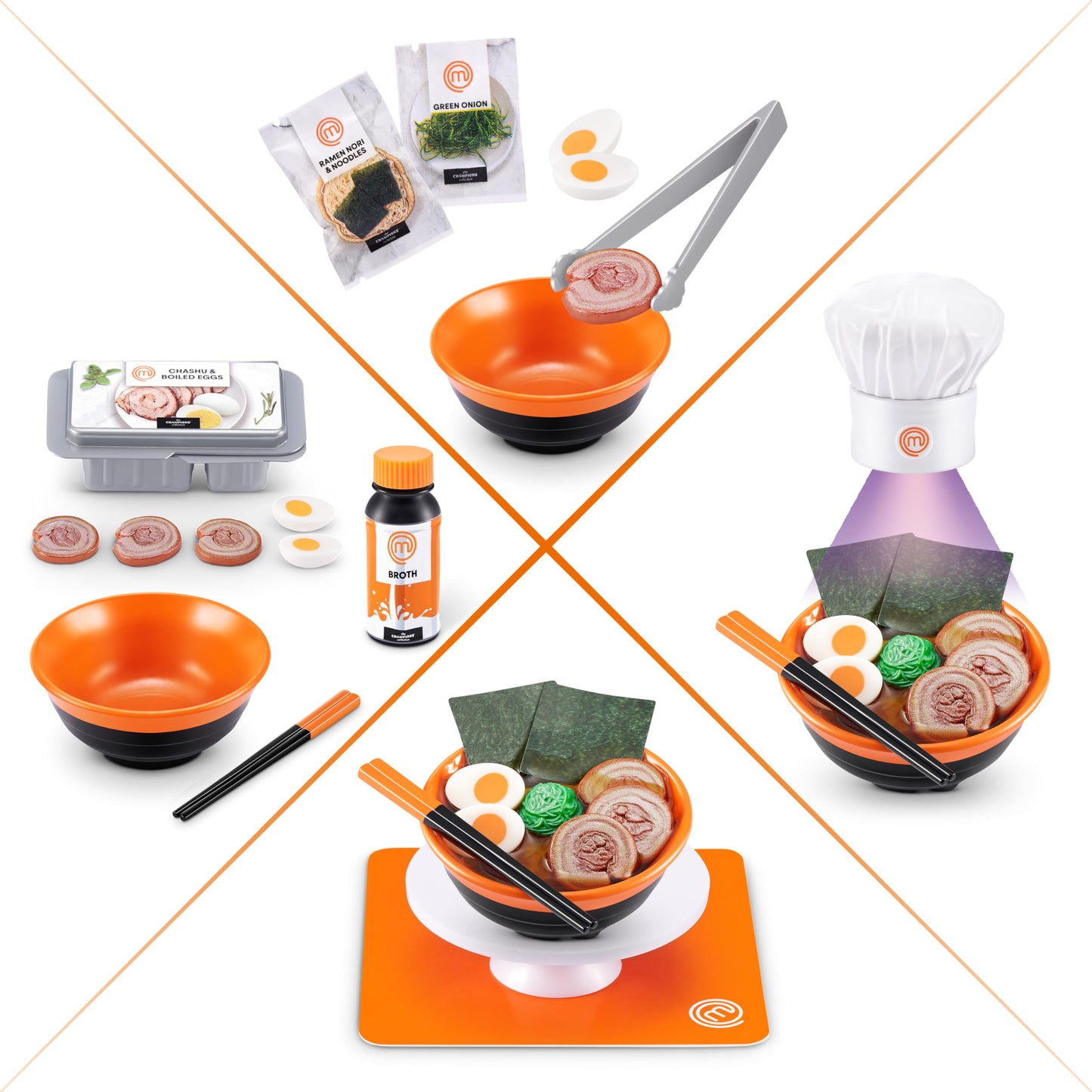 Mini Brands MasterChef Series 1 Capsule by ZURU – Mystery Mini Food Collectibles & Accessories for Kids, Teens & Adults
