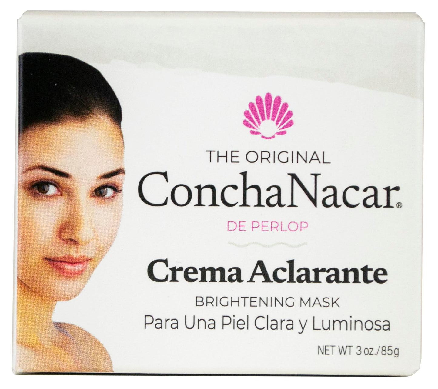 Concha Nacar Crema Aclarante No.3, Brightening Mask 3 oz, Reduces Appearance Of Spots And Scars | Crema Aclaradora Para Piel Manchas En Cara (Pack