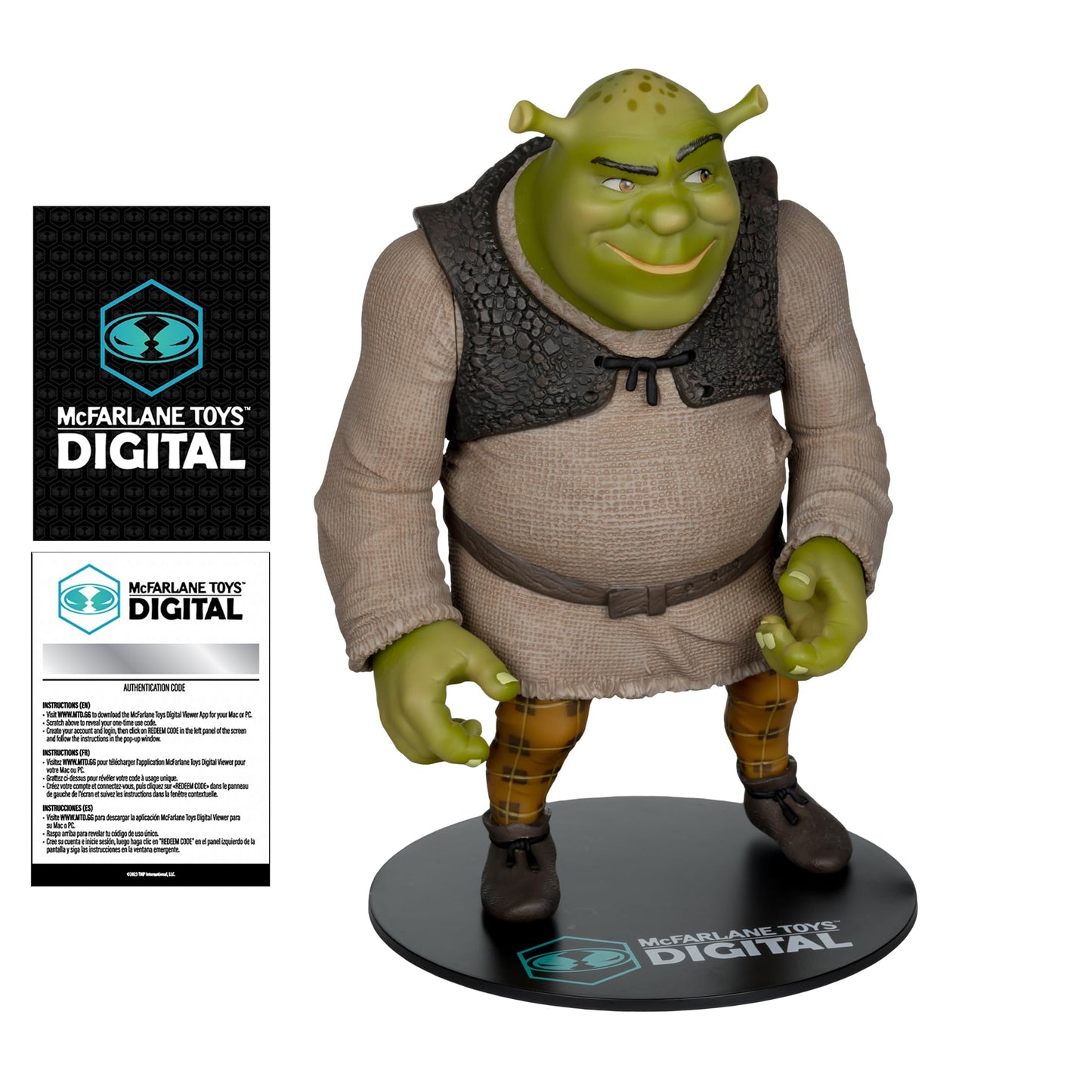 NBC/Unv 12In Posed - Shrek (Mcfarlane Digital)