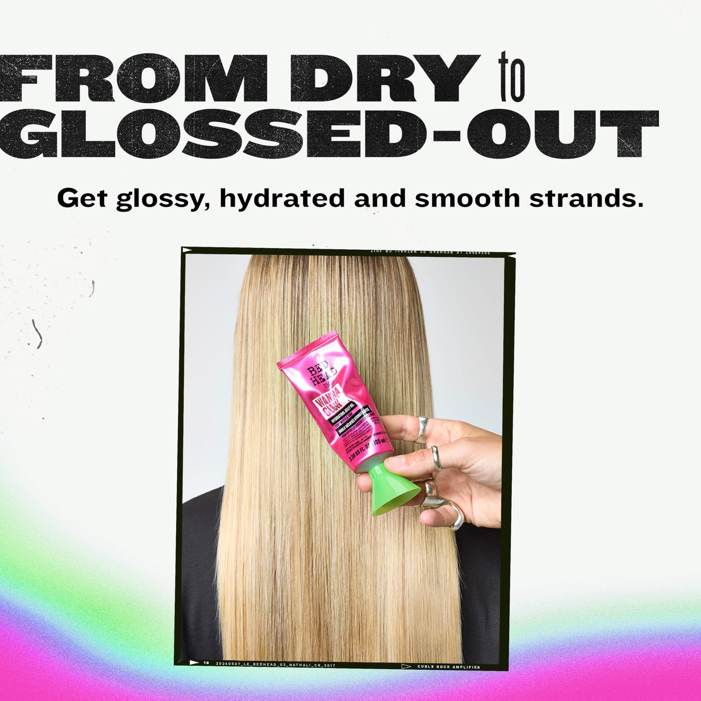 TIGI Bed Head by TIGI Wanna Glow Hydrating Jelly Oil for Shiny Smooth Hair 3.38 fl oz