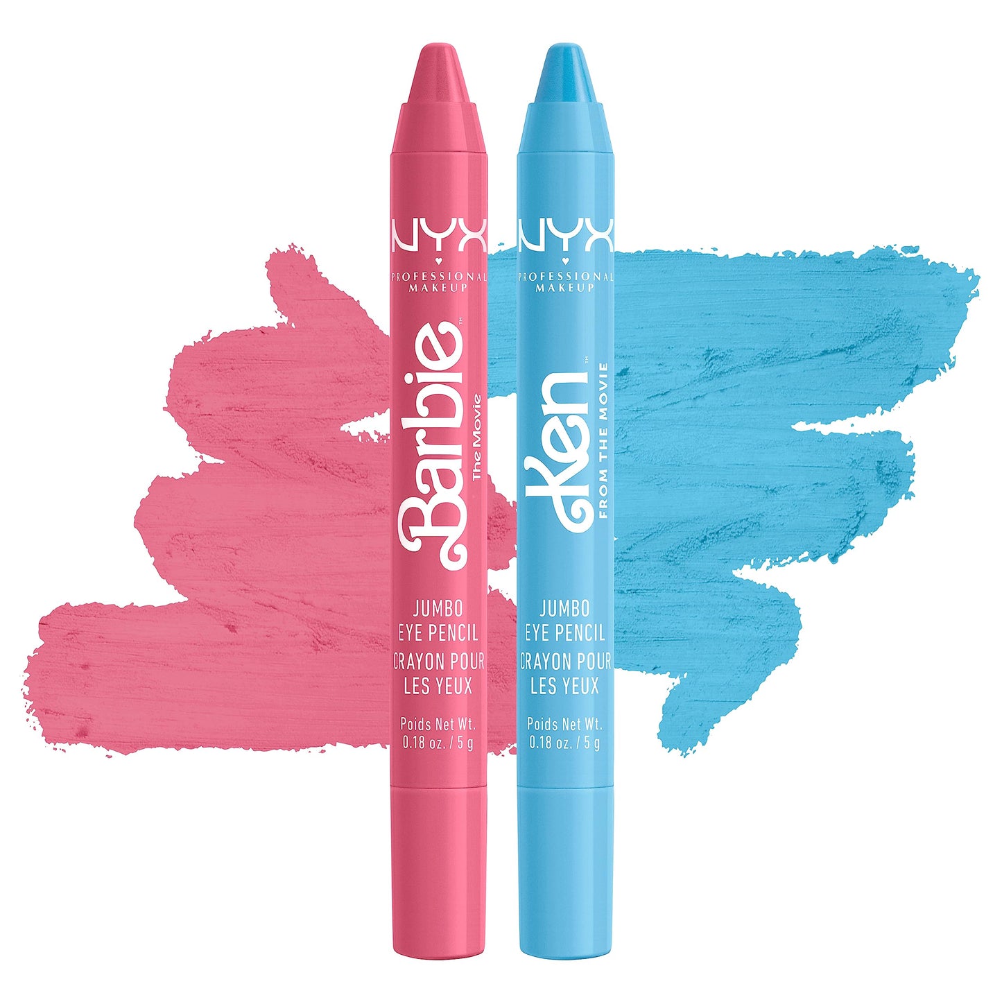 NYX PROFESSIONAL MAKEUP BARBIE, Jumbo Eye Pencil Kit