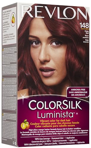 Revlon ColorSilk Luminista Haircolor, Deep Red