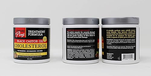 TEXTURE PLUS Black Castor Oil Cholesterol Conditioner 20oz