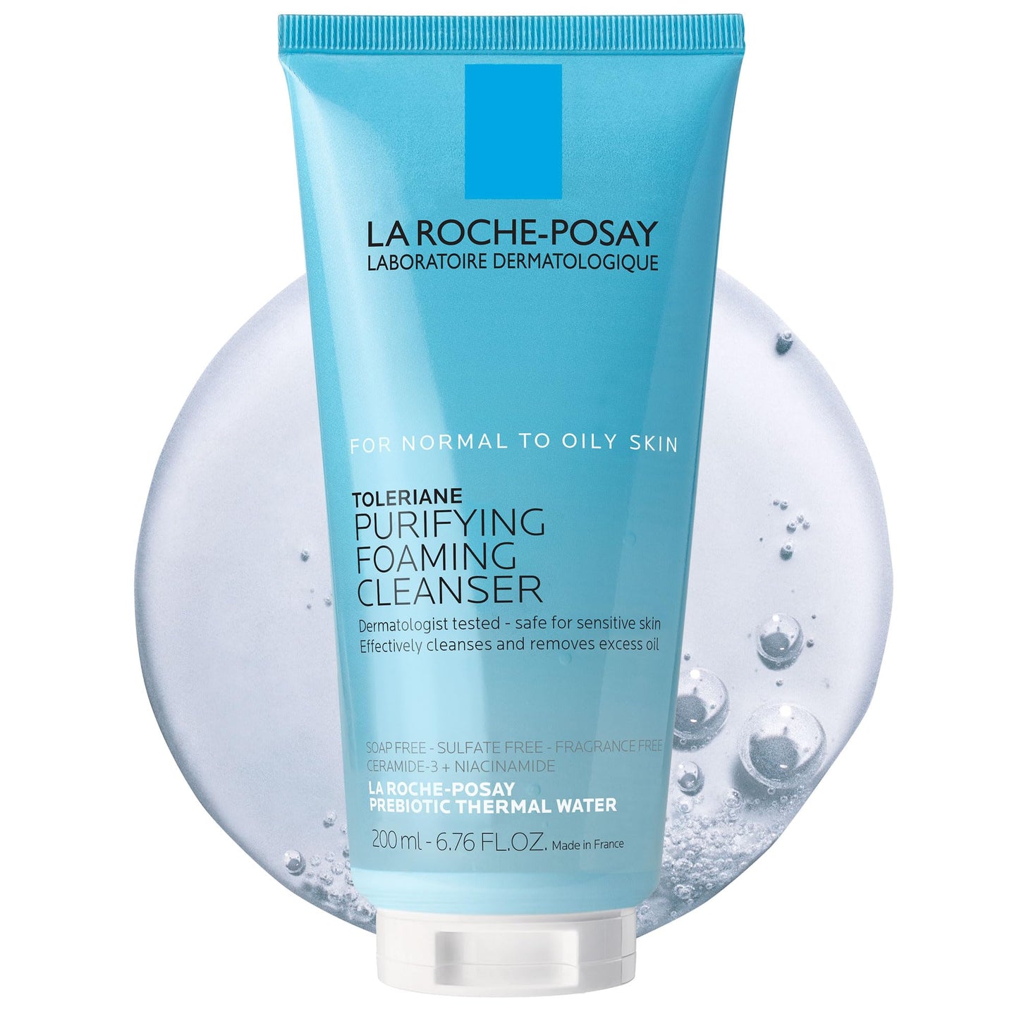 La Roche-Posay Toleriane Purifying Foaming Facial Cleanser, Oil Free Face Wash for Women & Men with Niacinamide + Ceramides, Pore Cleanser Safe Beauty and Personal Care La Roche-Posay Default Title