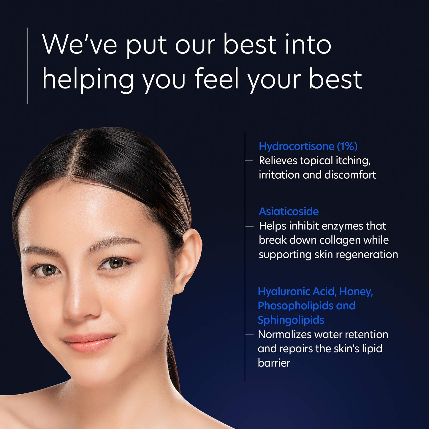 PCA SKIN CliniCalm 1% Maximum Strength Hydrocortisone Soothing Cream - Anti Itch Intense Therapy Moisturizing Face & Body Lotion with Aloe