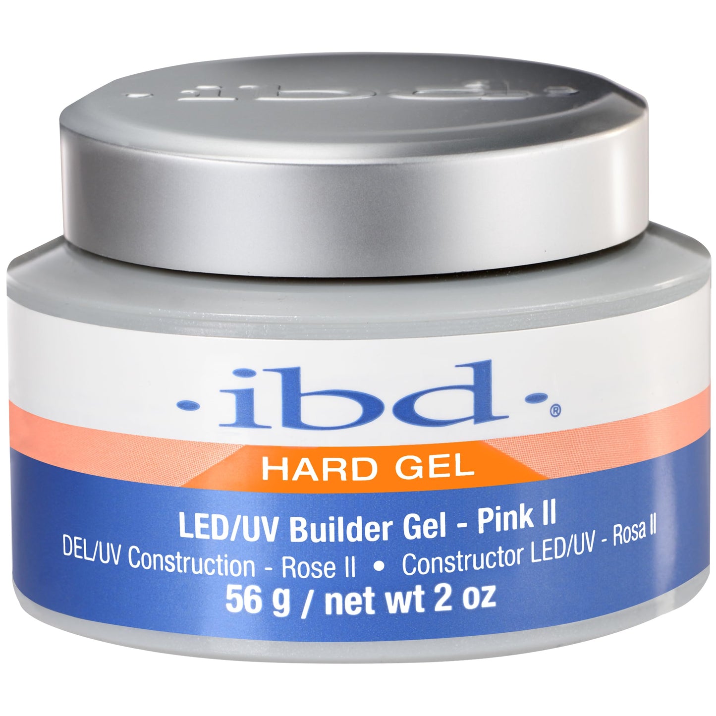 IBD Hard Gel LED/UV, Builder Gel, Pink II, 2 oz Beauty & Personal Care IBD