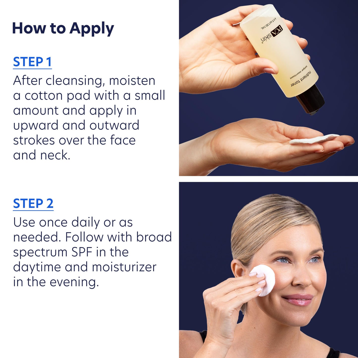 PCA SKIN Hydrating Toner for Face, Nutrient Face Toner for Sensitive Skin, Dry Skin, and Aging Skin, Helps Refine, Brighten, and Exfoliate The Face