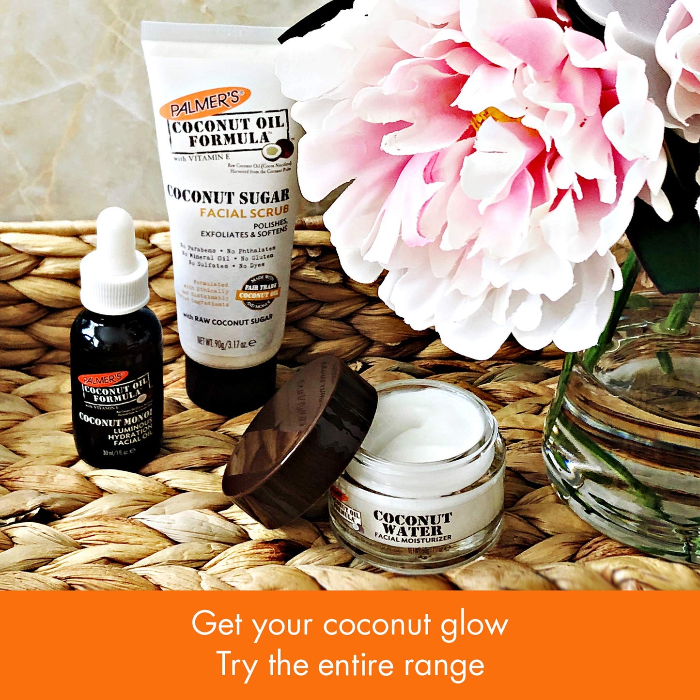 Palmer's Coconut Oil Formula Coconut Sugar Facial Scrub Exfoliator, Face Scrub to Gently Exfoliate Away Dirt and Dead Skin Cells with Chamomile