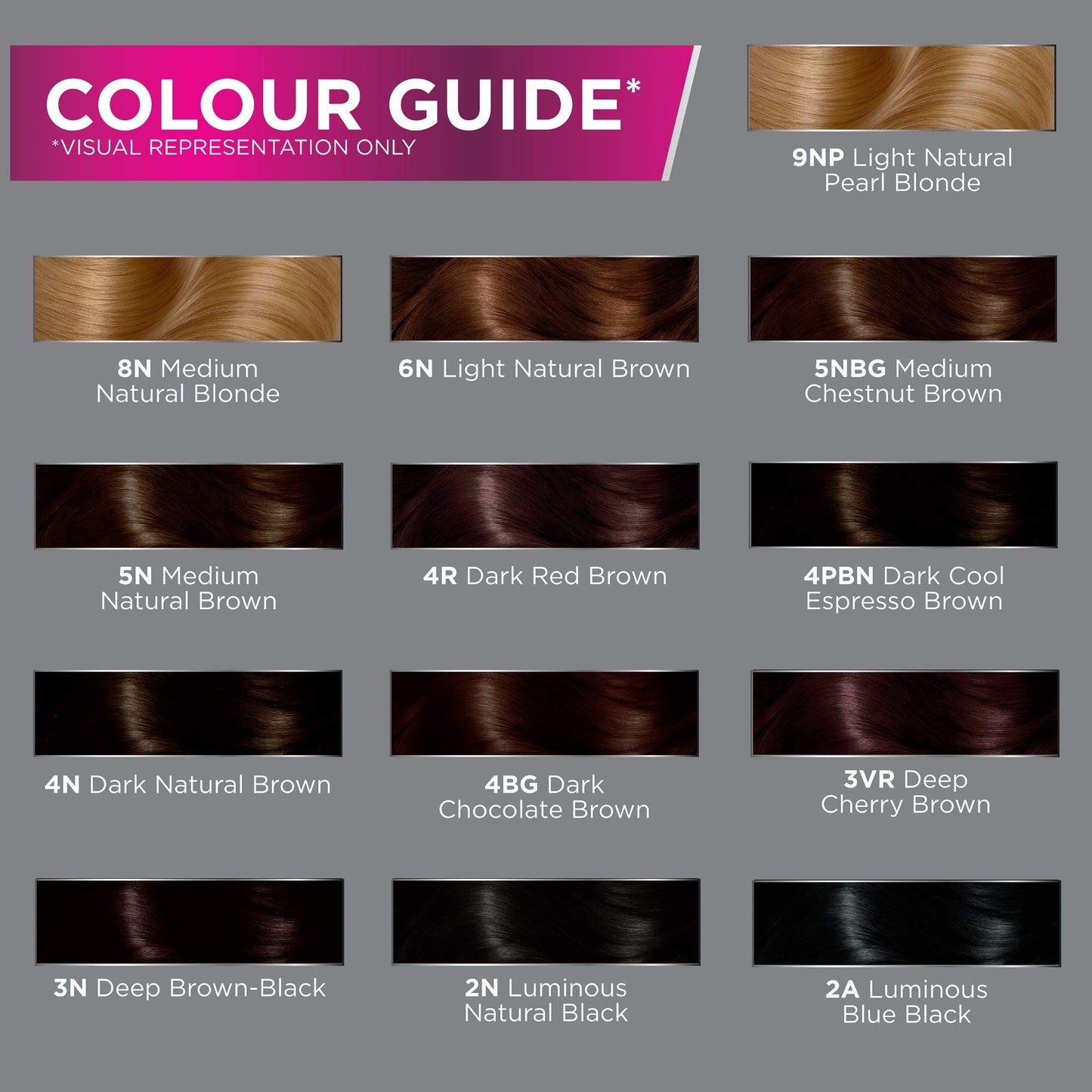 John Frieda Precision Foam Hair Colour, Light Natural Brown 6N, 2 pk
