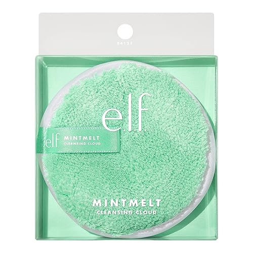 e.l.f. Mini Melt Cleansing Cloud Reusable Makeup Remover Pad, Washable Pad For Removing Dirt & Makeup, Vegan & Cruelty-Free, Limited Edition Color