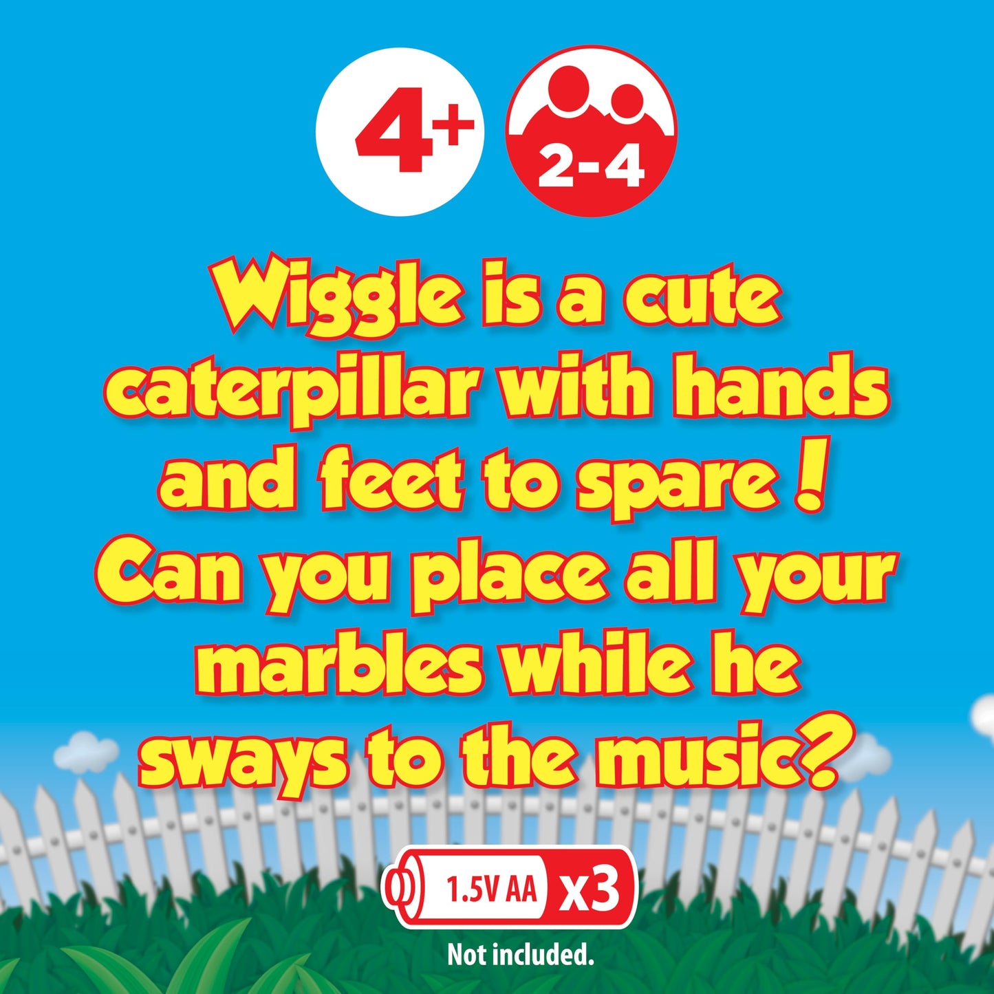 PlayMonster Giggle Wiggle Board Games for Kids, Hand-Eye Coordination, Preschool Games, The Twisting-Turning Race to Get Your Marbles to The Top…