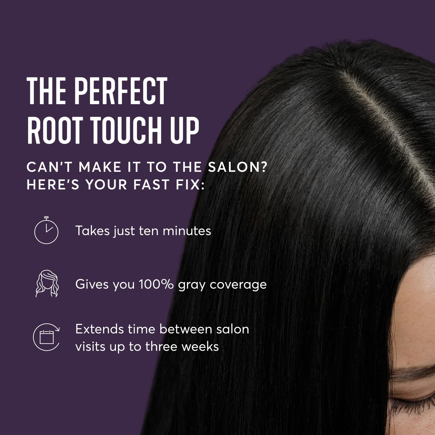 Madison Reed Root Perfection Root Touch Up Kit with Bonus Hyrdating Hair Mask - 3N Corato Black, 2 Permanent Applications, 100% Gray Coverage in 10