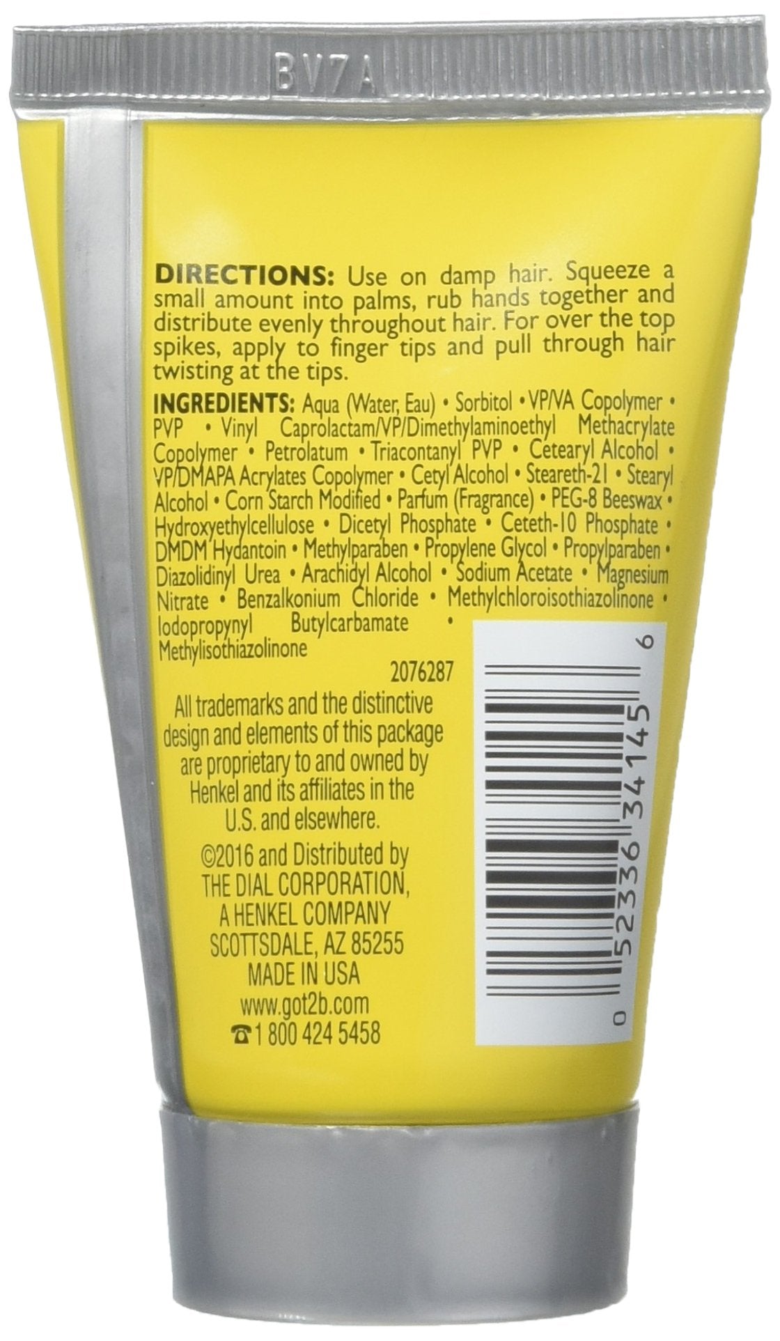Schwarzkopf got2b Glued Styling Spiking Glue 1.25 oz (Pack of 3)