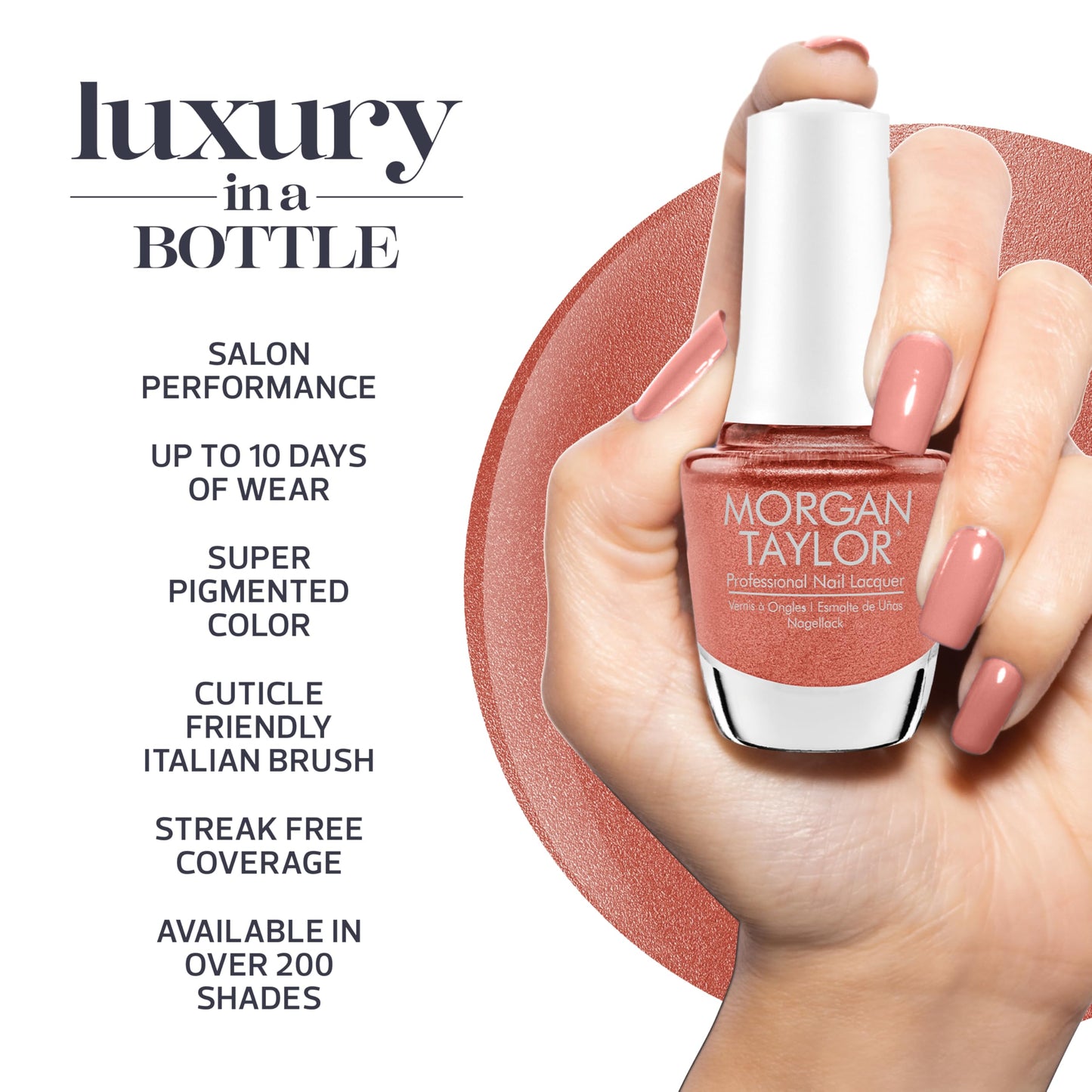 Gelish & Morgan Taylor Living Our Life Collection Duo - Sunset My Heart on Fire, 15mL Beauty & Personal Care Gelish