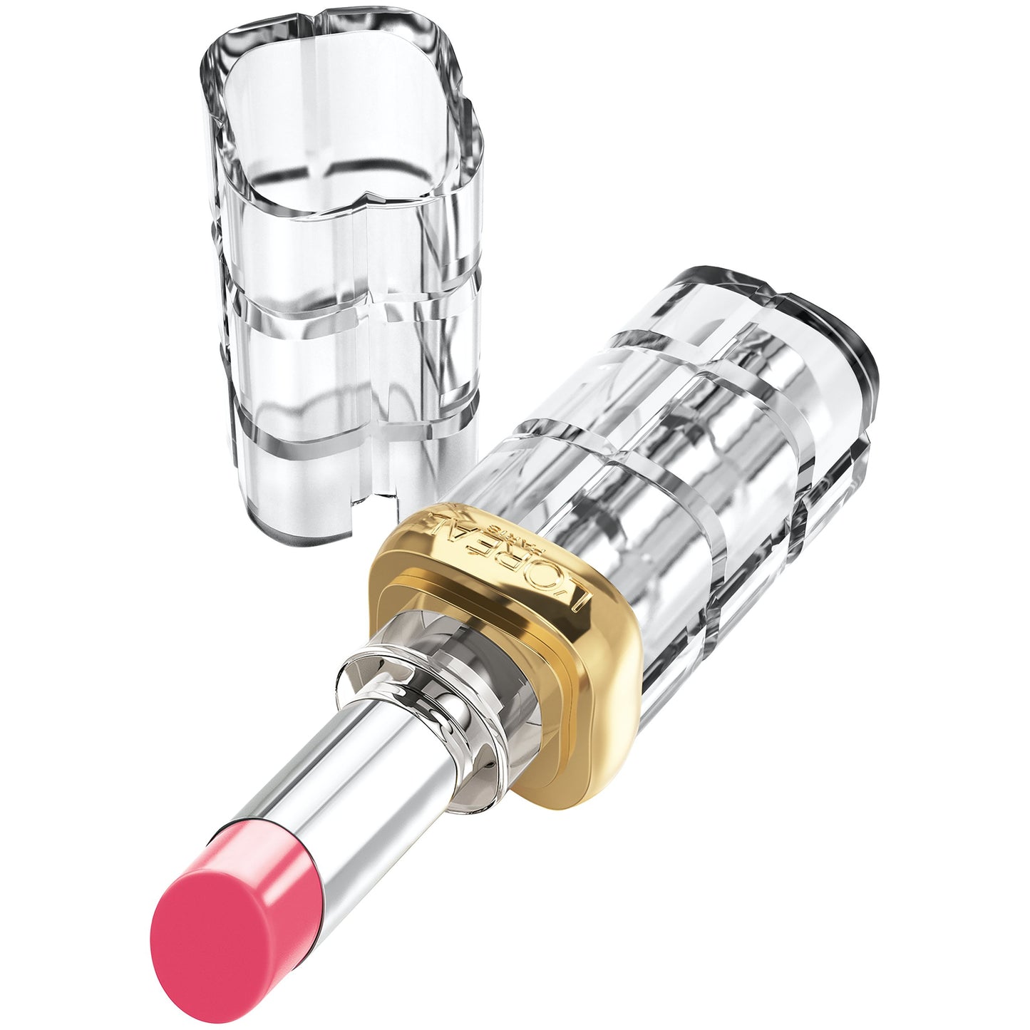 L'Oreal Paris Makeup Colour Riche Shine Lipstick, Polished Tango, 0.1 oz.