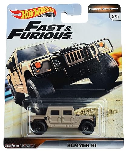 Hot Wheels Furious Off Road Hummer H1 5/5, tan