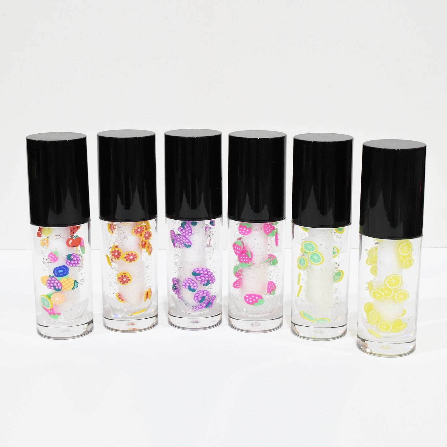 Ketiara Strawberry Flavor Big Brush Wand Hydrating Non-sticky Premium Clear Lip Gloss Infused With Hyaluronic Acid