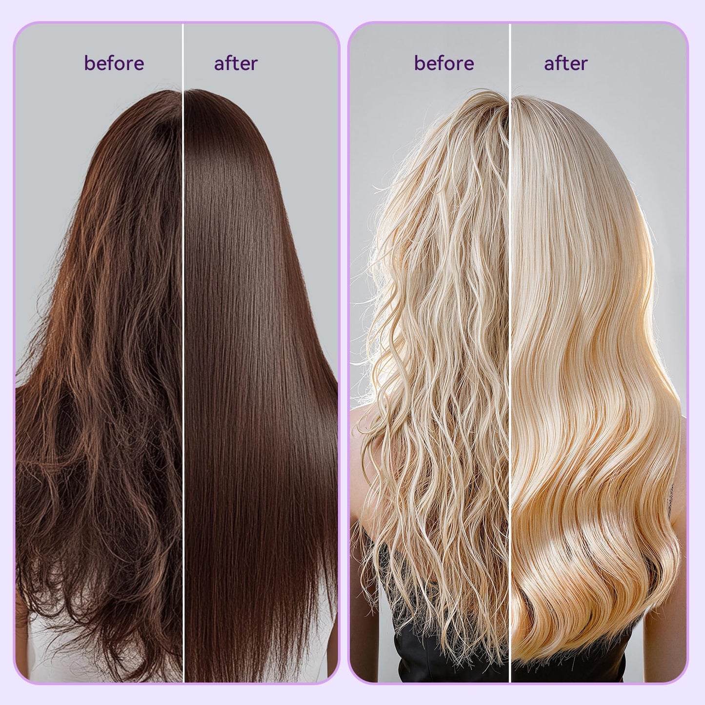 Biotin & Collagen Shampoo Conditioner Set,Thicking Shampoo for Hair Loss & Fast Hair Growth, Sulfate & Paraben Free, Keratin & Color Safe, 2×16.9oz