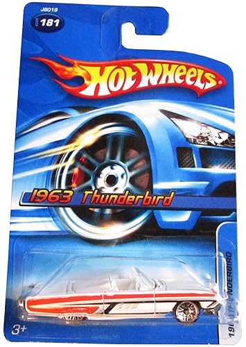 Hot Wheels 1963 Thunderbird Collectible - 1:64 Scale Die-Cast Car - Unisex - Children Aged 3-12