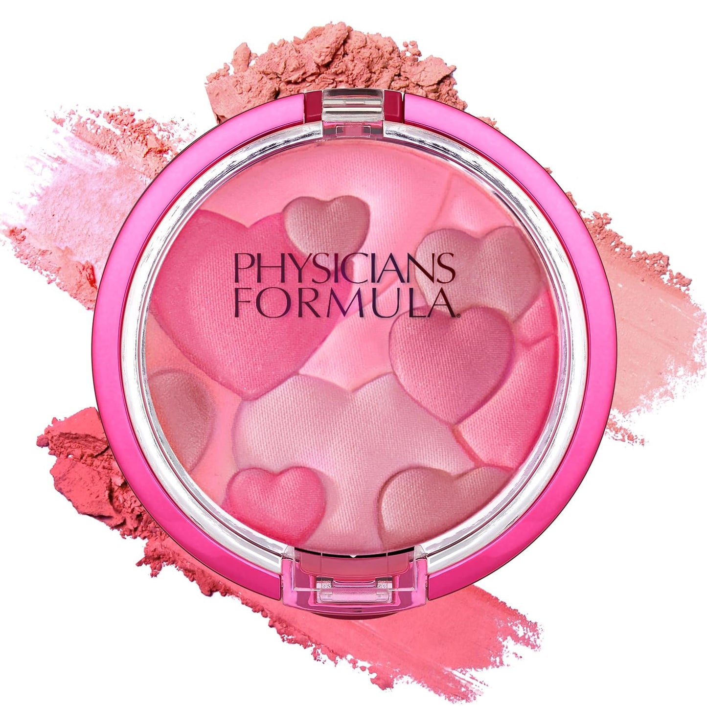 Physicians Formula Happy Booster Glow & Mood Boosting Blush, Silky Smooth Formula, Hypoallergenic, Blends Easily with Radiant Finish - Rose
