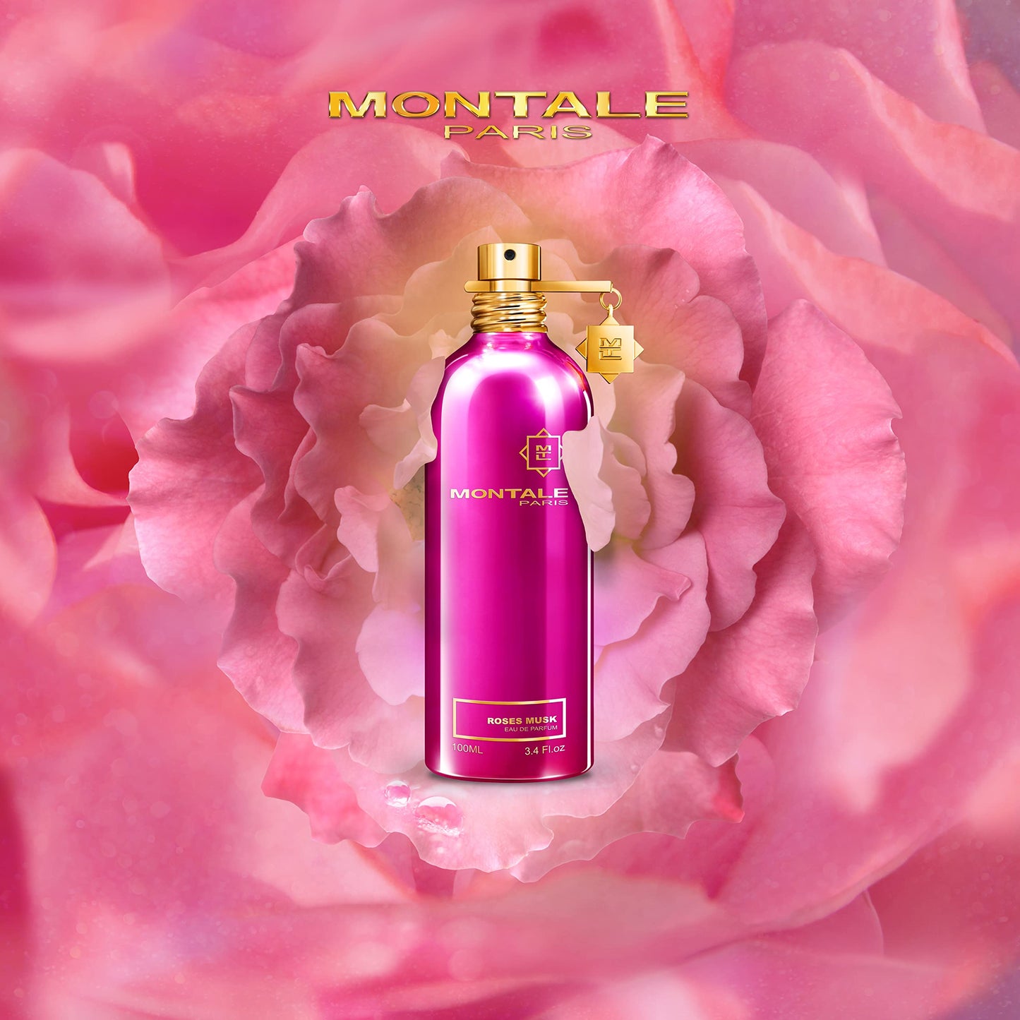 Roses Musk by Montale for Unisex - 3.4 oz EDP Spray