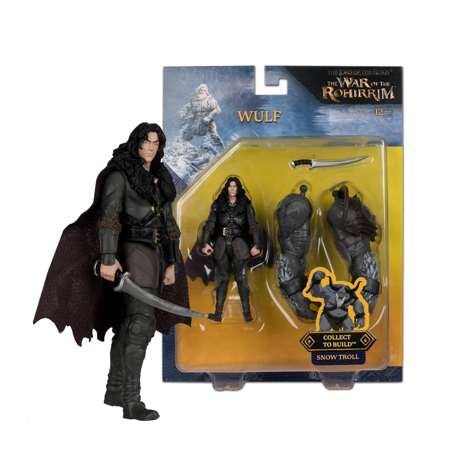 McFarlane Toys - The Lord of Rings: The War of The Rohirrim Wulf 4in Build-A Figure