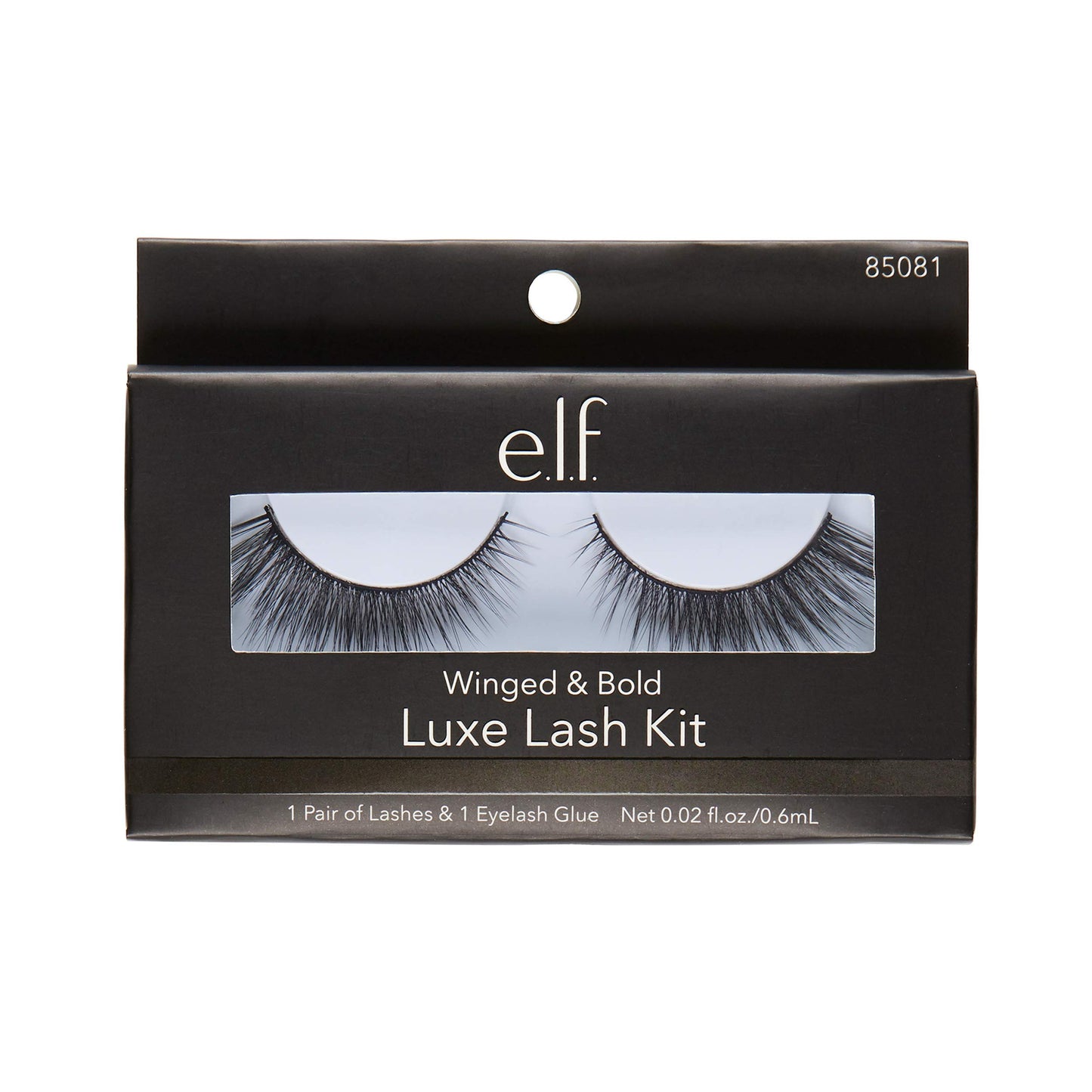 e.l.f., Winged & Bold Luxe Lash Kit, Double Layer, Crisscross, Soft, Flexible, Blends Seamlessly, Lengthens, Adds Drama and Volume, Set of 2 Lash
