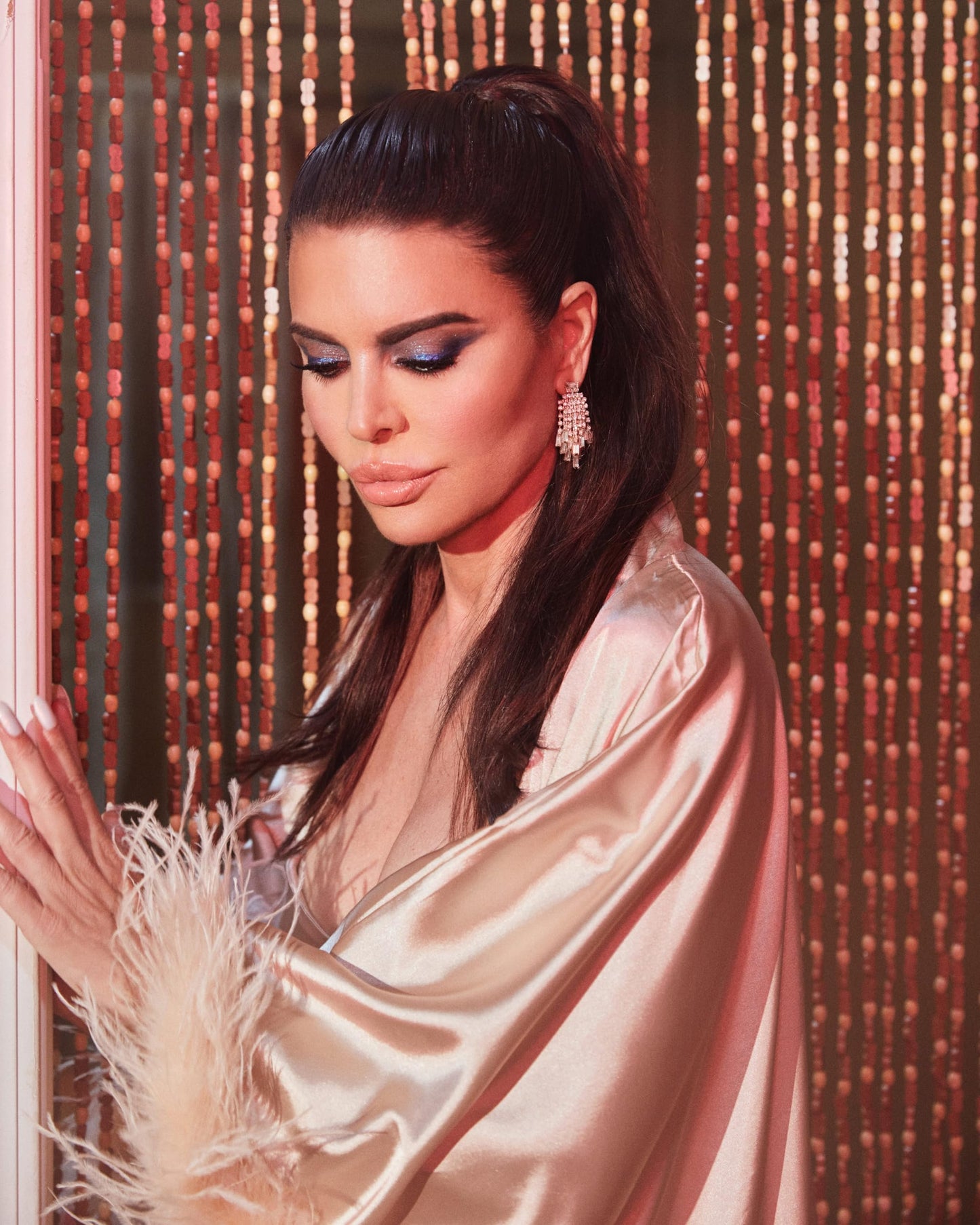 Rinna Beauty Be Extra Iconic Eye Kit with Vegan Diamond Noir Jet Black Eye Crayon, Lash Out Jet Black Mascara, Eye Shadow Quad, Pink Magic, Sparkling