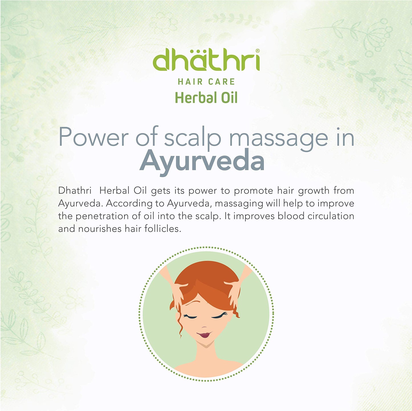 Dhathri Hair Care Herbal Oil - 100 ml (Pack of 2)
