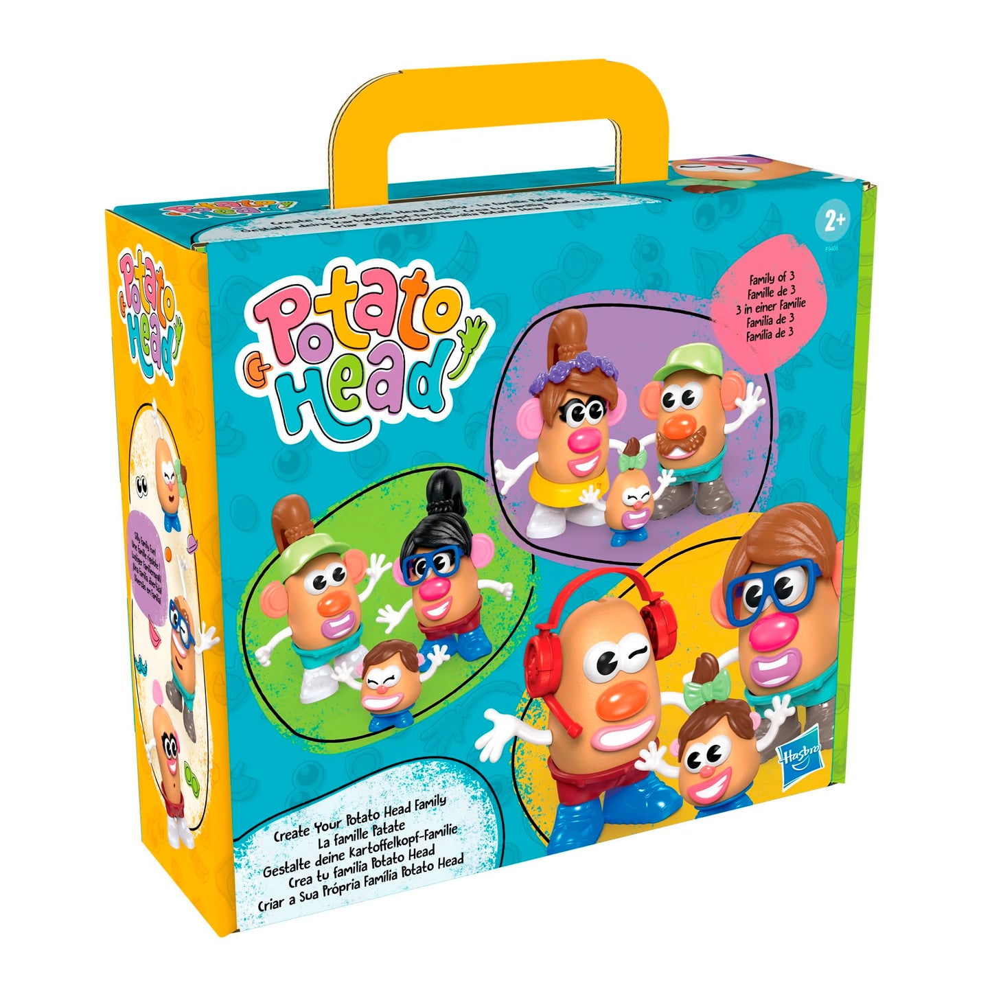 POTATO HEAD Create Your Family Set, 44 Pieces, Creative Toddler & Preschool Toy for Kids Ages 2+, Amazon Exclusive