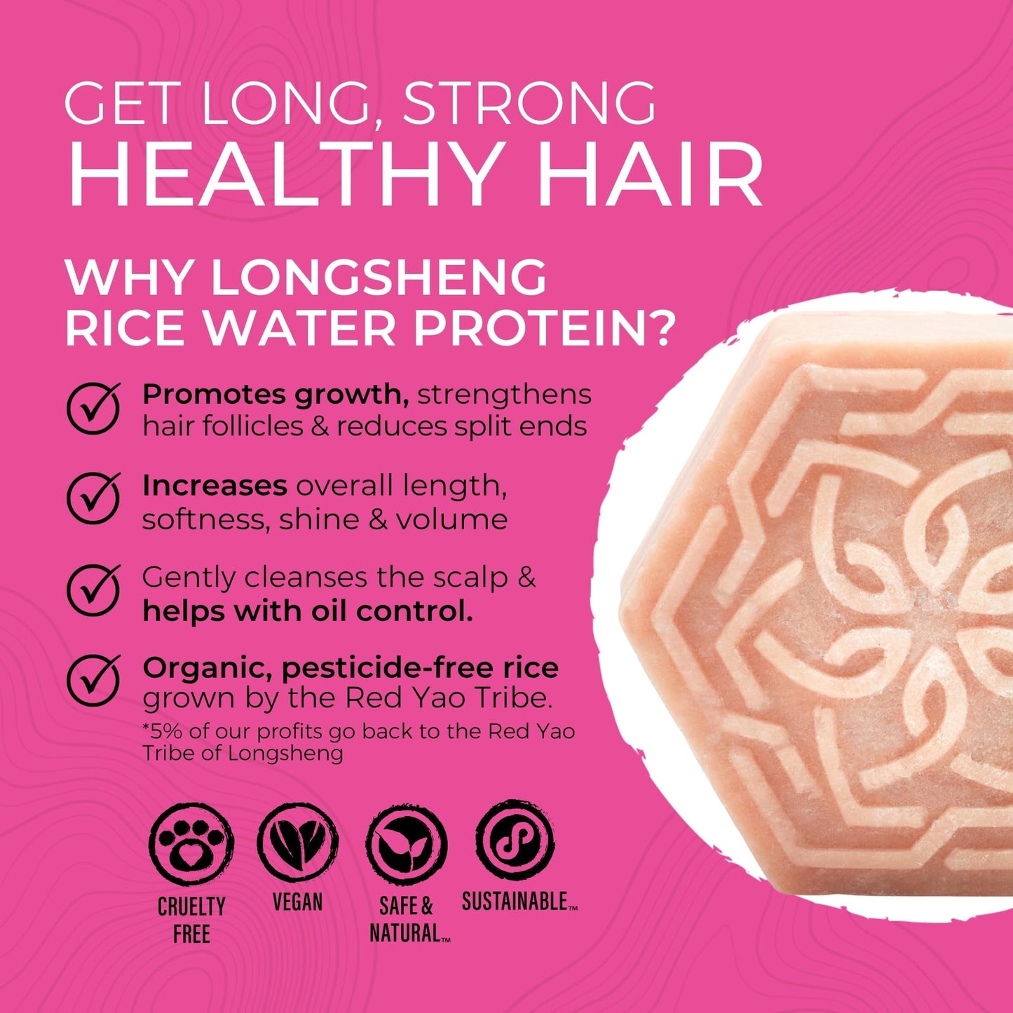 Viori Coconut Advanced Repair Shampoo & Conditioner Bar Set - Longsheng Rice Water & Jojoba Esters - Sulfate-Free, Eco-Friendly, Travel Bars for Dry