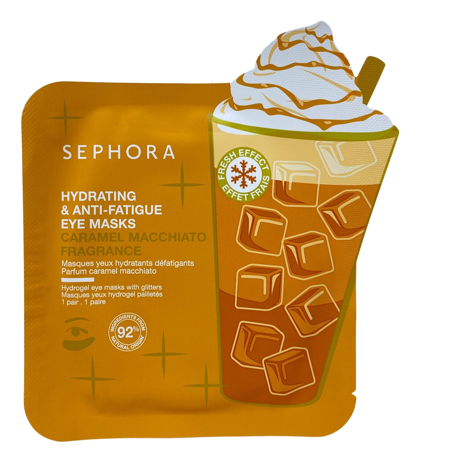 SEPHORA COLLECTION Eye Mask - Caramel Macchiato - 1 Pair Limited Edition