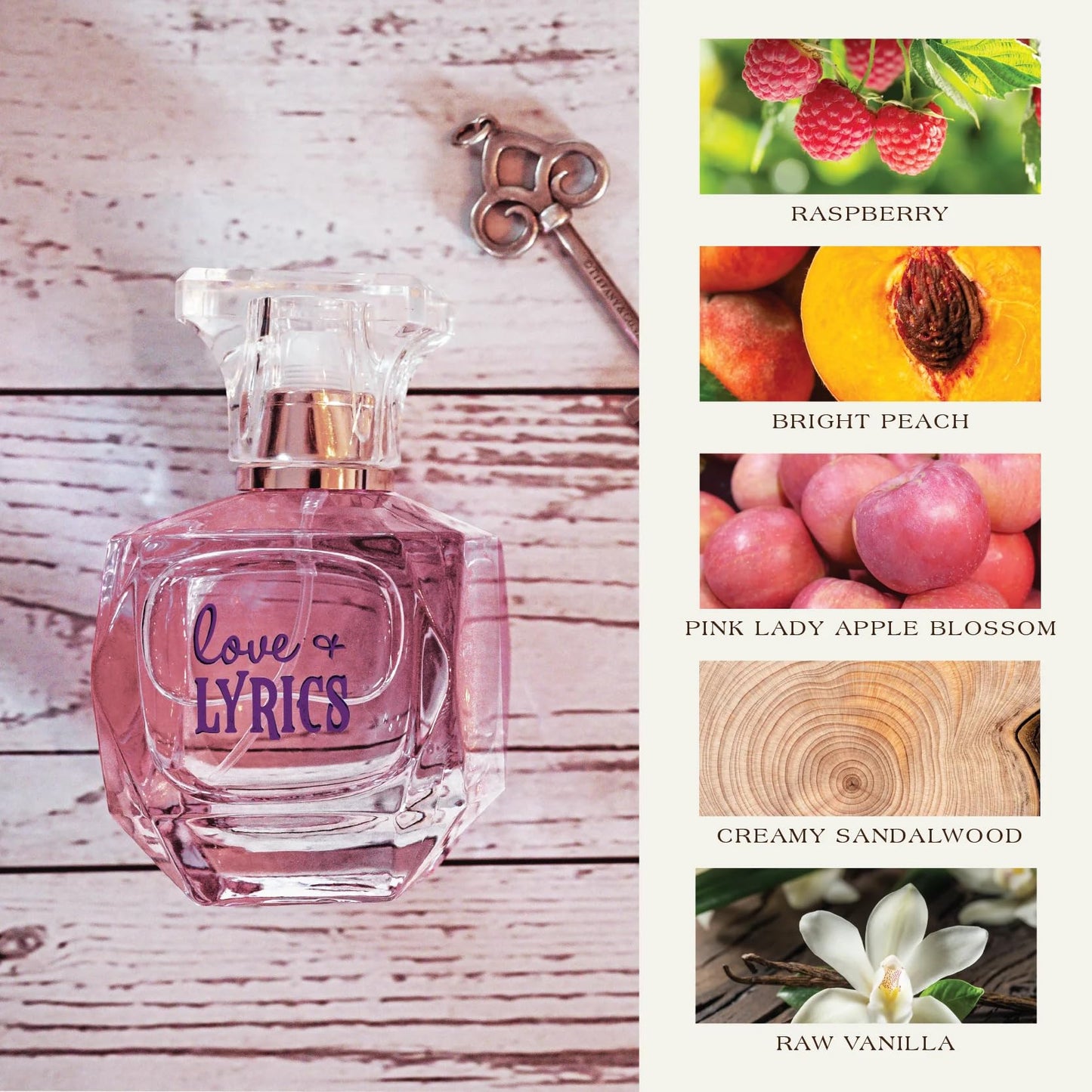 Tru Western Love & Lyrics Women's Perfume, 1.7 fl oz (50 ml) - Fruity Floral