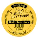 EBIN NEW YORK 24 HOUR LOCK'N POMADE Braid Formula, Honey & Bee’s, 8.25 Oz | Great for Braiding, Twisting, Edges, No Residue, No Flaking, Extreme Firm