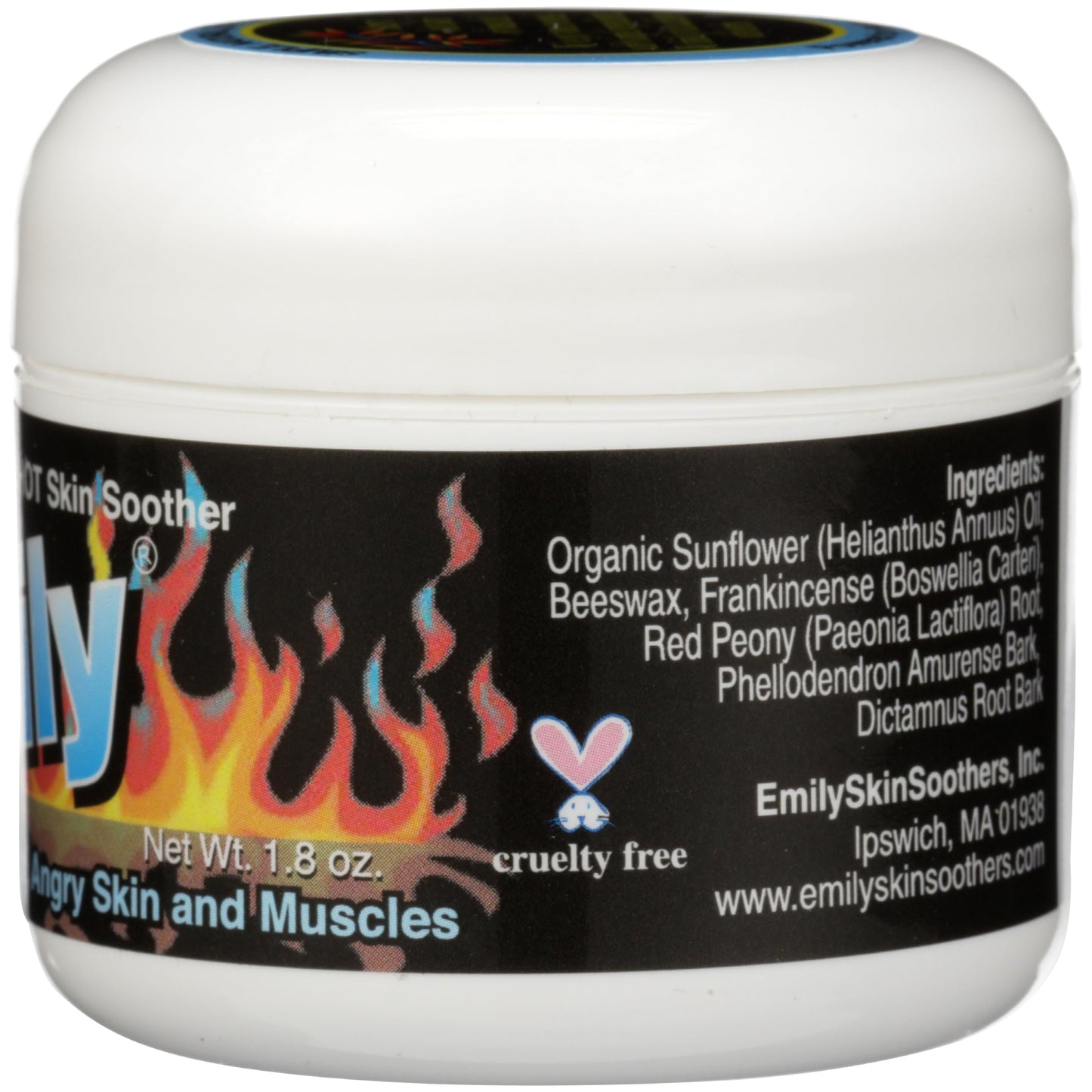 Emily, Skin Soother Hot, 1.8 Ounce
