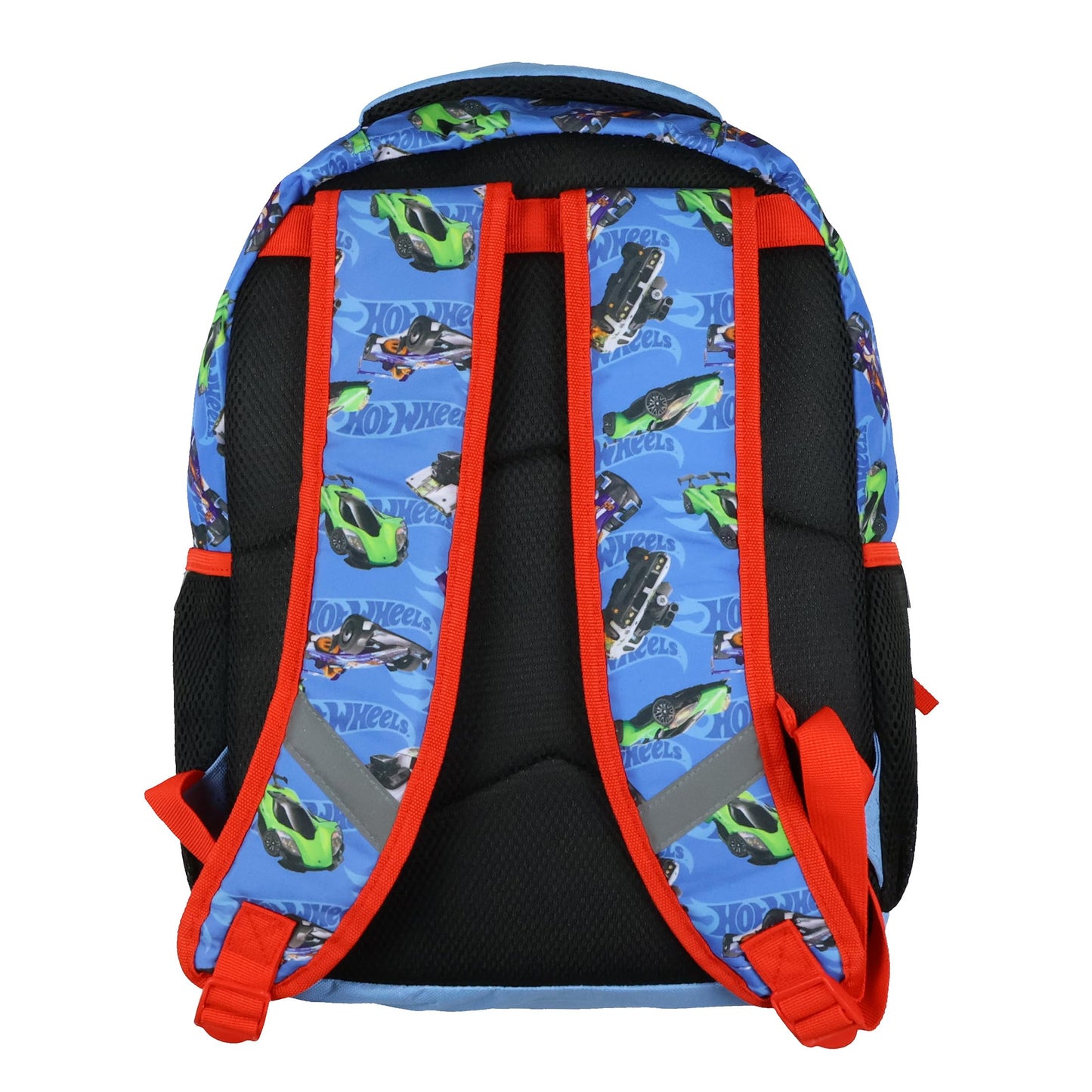 Hotwheels Backpack Finish Line Racing Design 16" School Bag