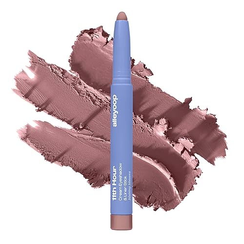 ALLEYOOP 11th Hour Waterproof Cream Eyeshadow Stick - Long-Lasting Eye Shadow Pencil & Eyeliner, Cream to Powder Stick & Highlighter - Smudge-Proof