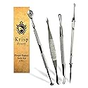 Blackhead Remover Extractor Pimple Popper Tools - Comedone Acne Zit Cleaner Kit for Nose Facial Pore Press Tool for Face Blemish Whitehead Popping