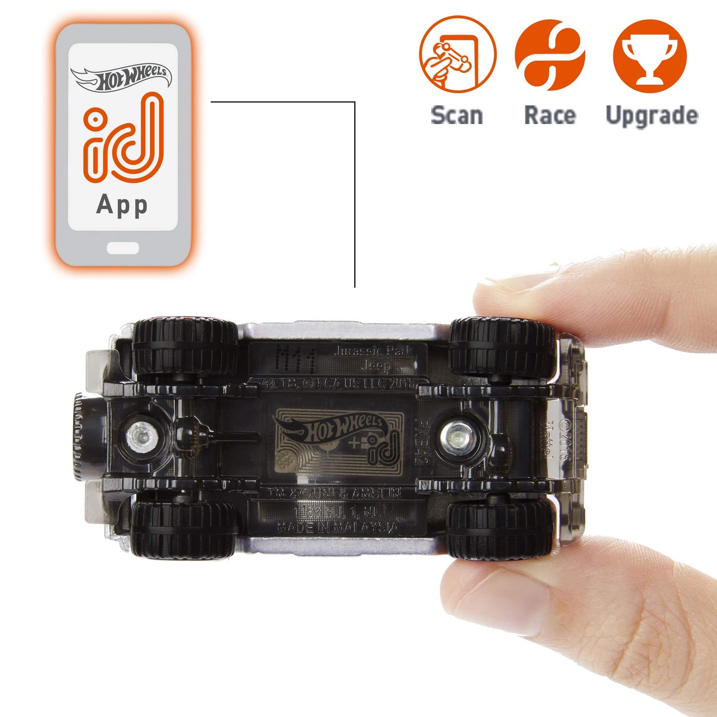 Hot Wheels id Jurassic Park Jeep