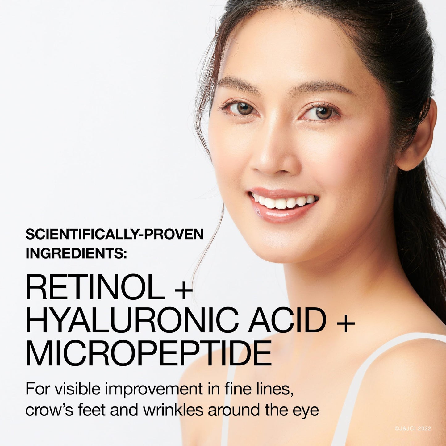 Neutrogena Rapid Wrinkle Repair Retinol Pro+ Anti-Wrinkle Eye Cream, Targeted Eye Cream for Wrinkles & Dark Circles, Formulated without Fragrance