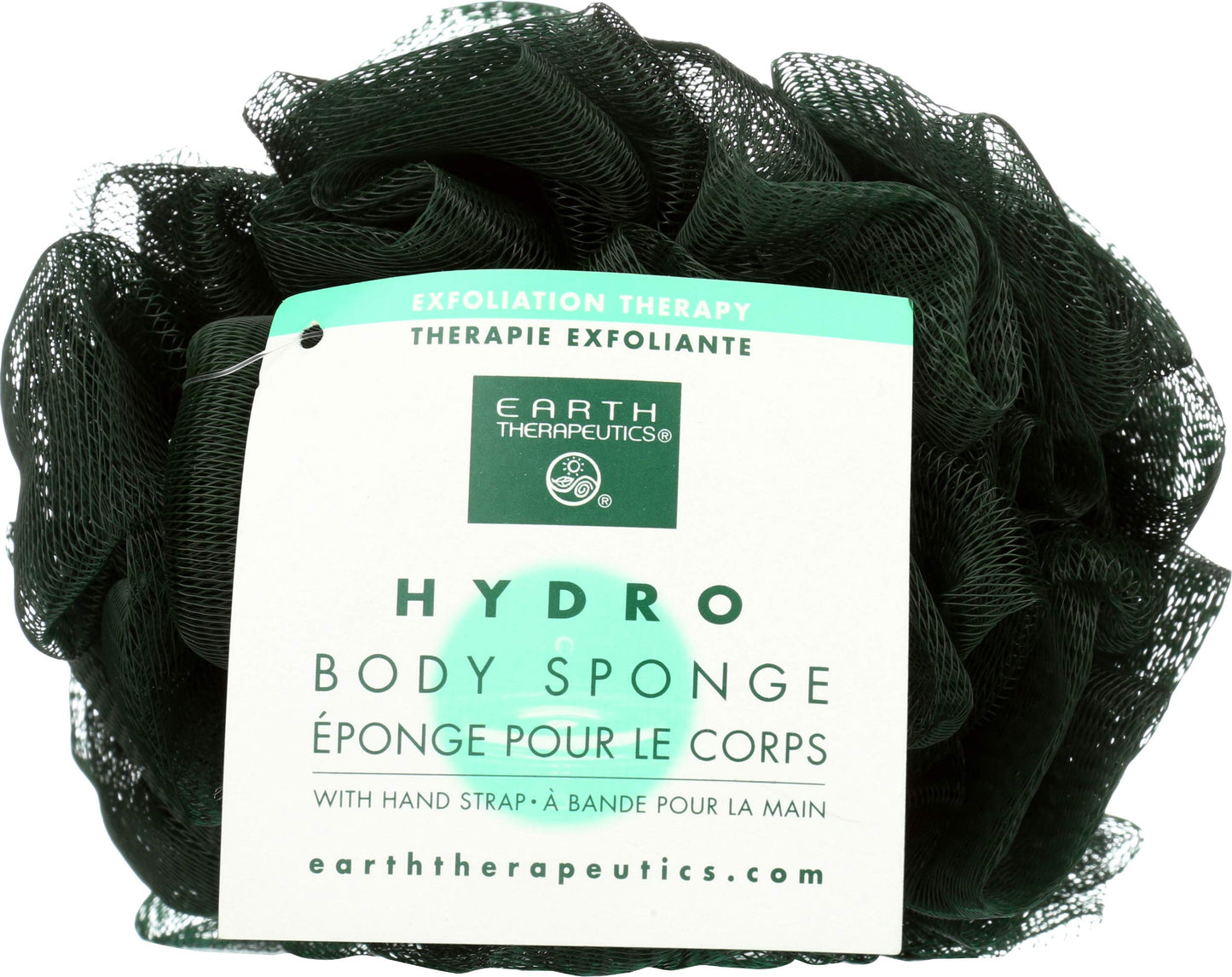 Earth Therapeutics, Dark Green Hydro Body Sponge, 1 Each Beauty and Personal Care Earth Therapeutics