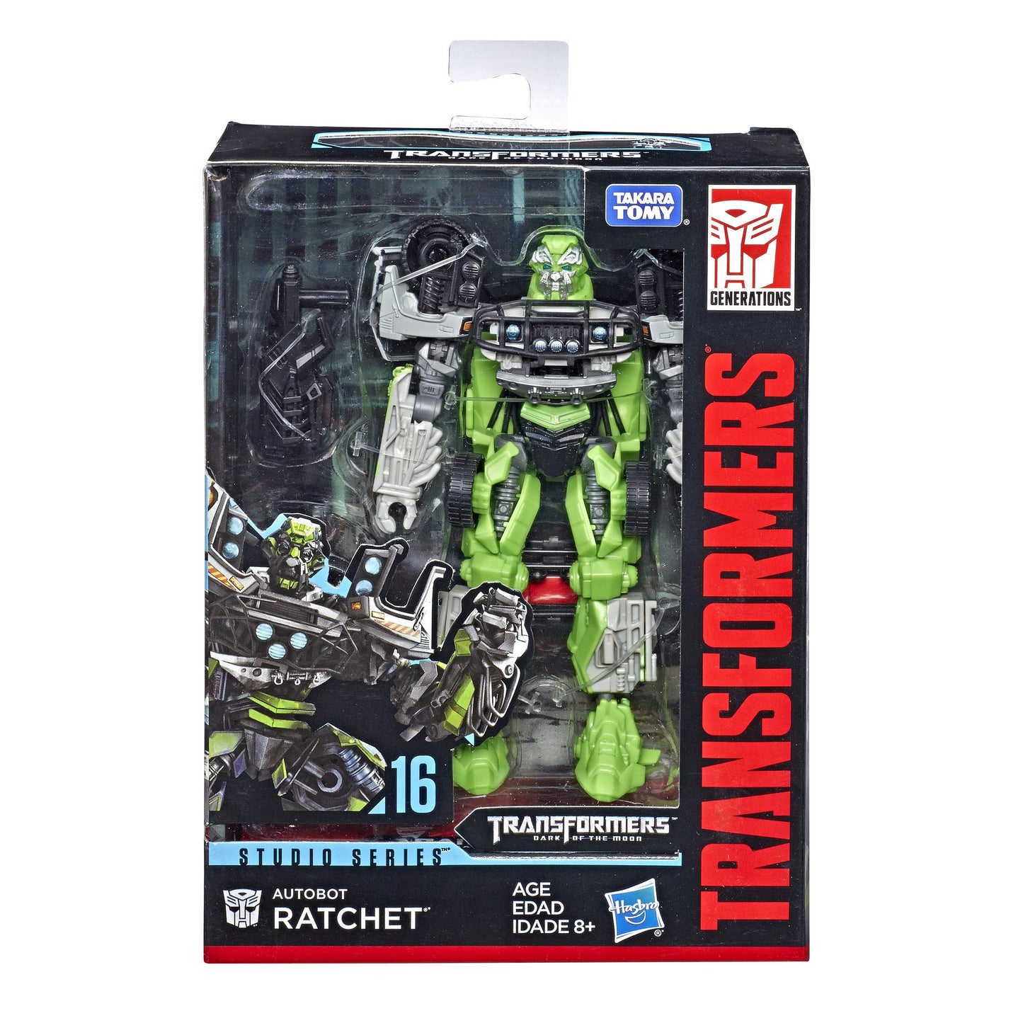 Transformers E0977 Studio Series 16 Deluxe Class Dark of The Moon Autobot Ratchet