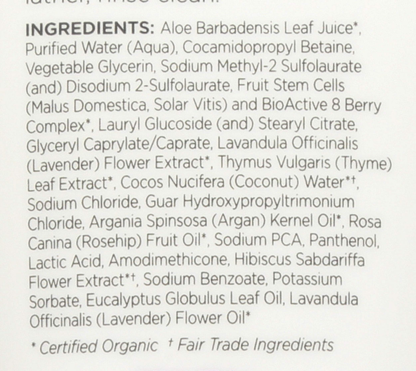 Andalou Naturals Shower Gel Lavender Thyme, 8.5 oz