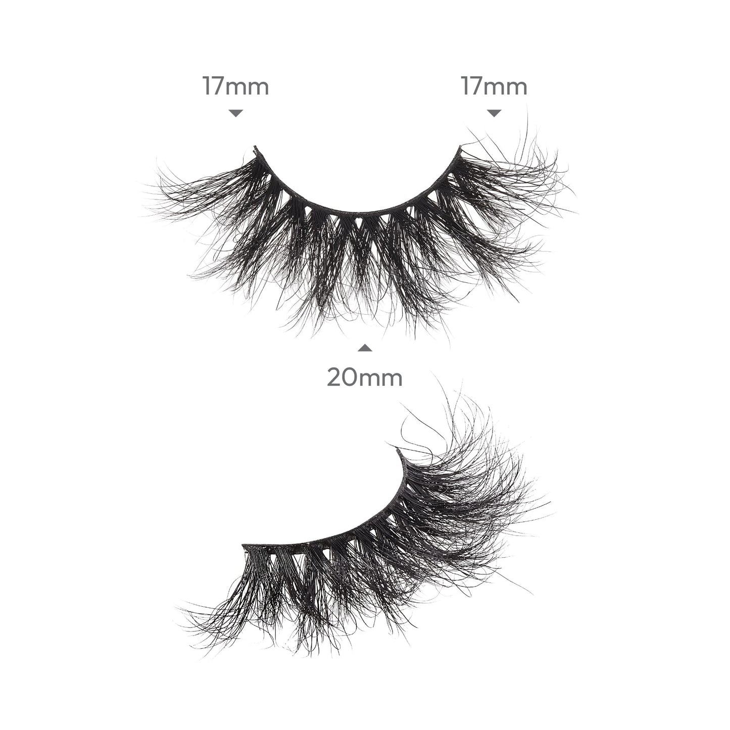 i-ENVY Luxury Mink Collection False Eyelashes 100% Real Mink Glamorous Eye Look Lashes Maximum Fluffiness 3D Multi-Curl Angle (1 Pack)