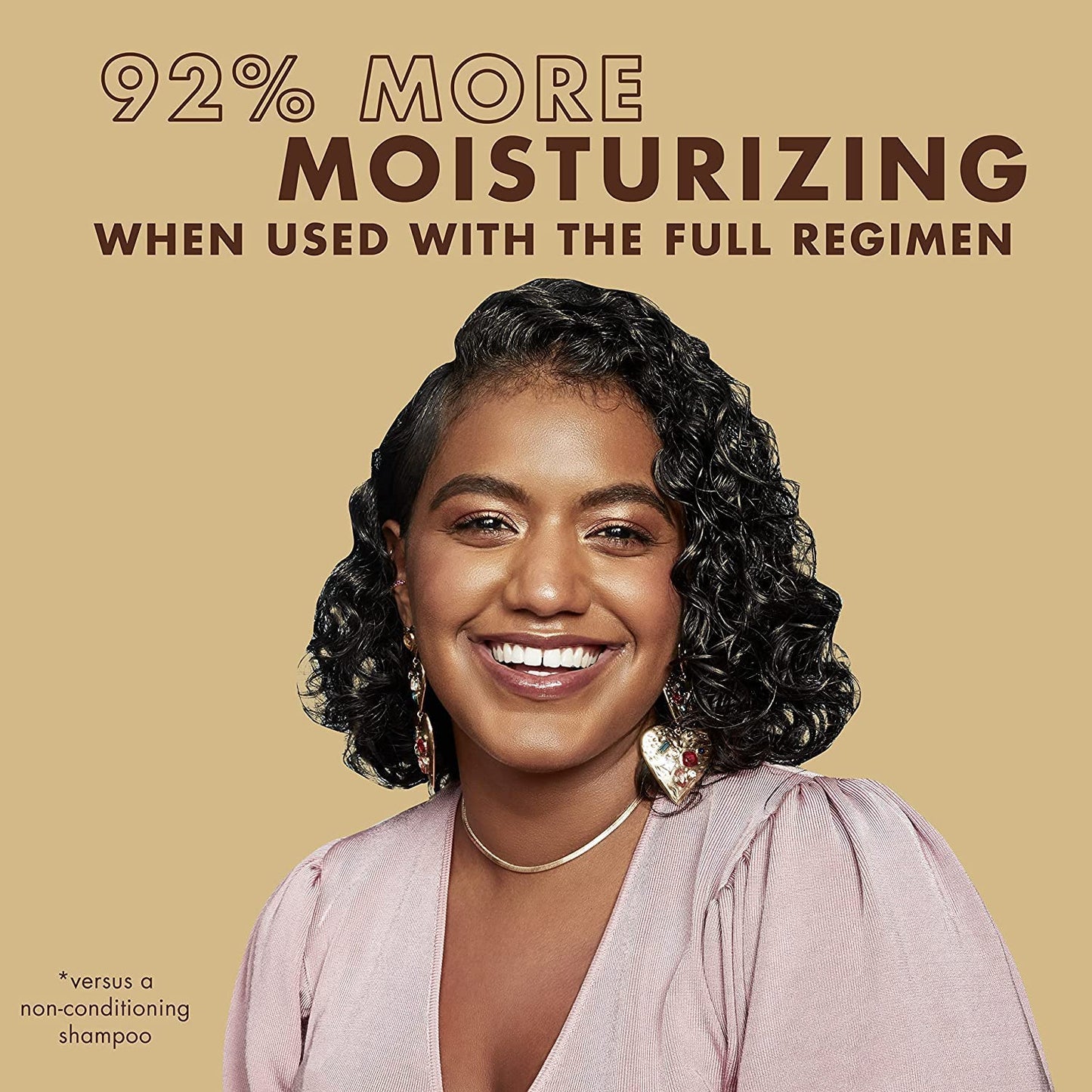 SheaMoisture Detangler with Raw Shea Butter, Deep Moisturizing Curly Hair Detangler with Sea Kelp & Argan Oil, Hair Care for Knots, 8 Fl Oz Ea (Pack