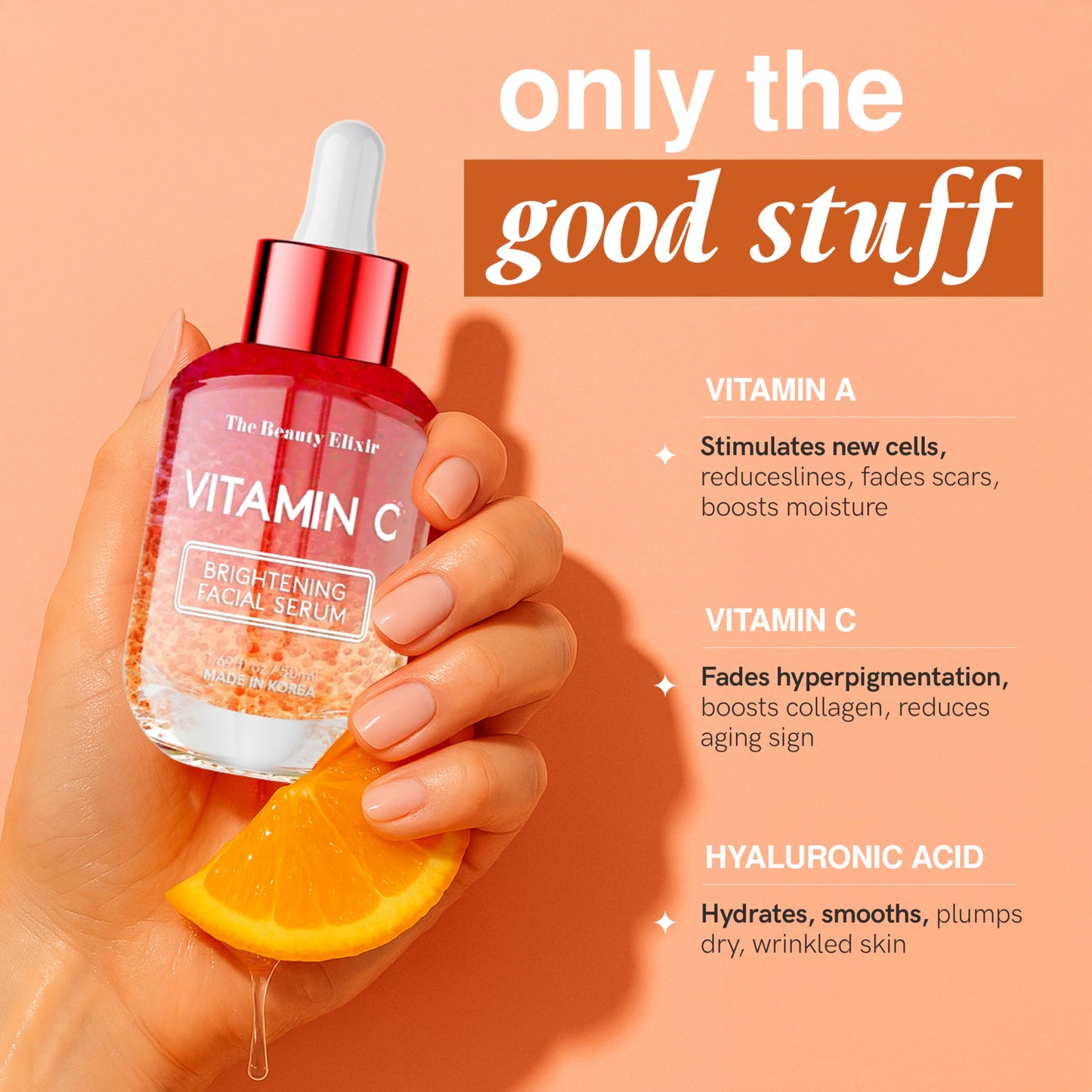 The Beauty Elixir Vitamin C Serum For Face